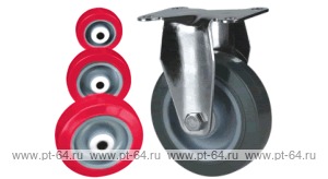 Колесо неповоротное Lema EDS1-PU-100-100-5