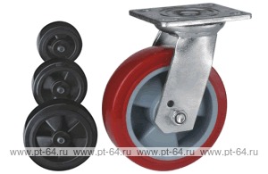 Колесо поворотное с площадкой Lema GC2-PL-200-310-6
